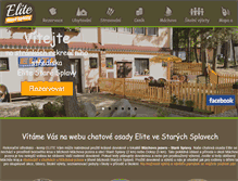 Tablet Screenshot of elite-stare-splavy.cz